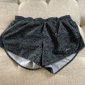 Grey nike running shorts